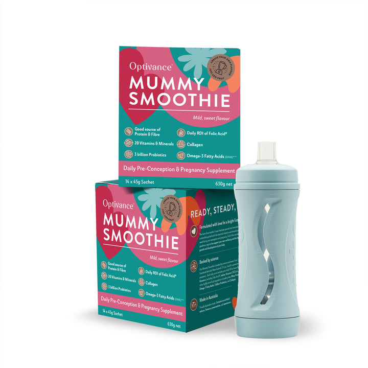 Mummy Smoothie for Pre-Conception & Pregnancy + Subo Bottle Bundle