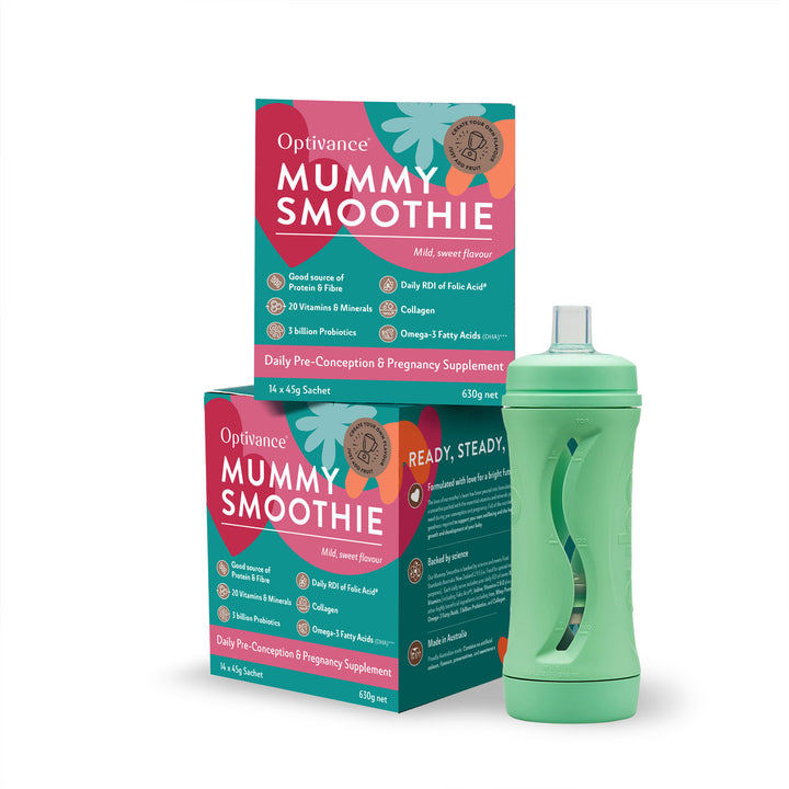 Mummy Smoothie for Pre-Conception & Pregnancy + Subo Bottle Bundle