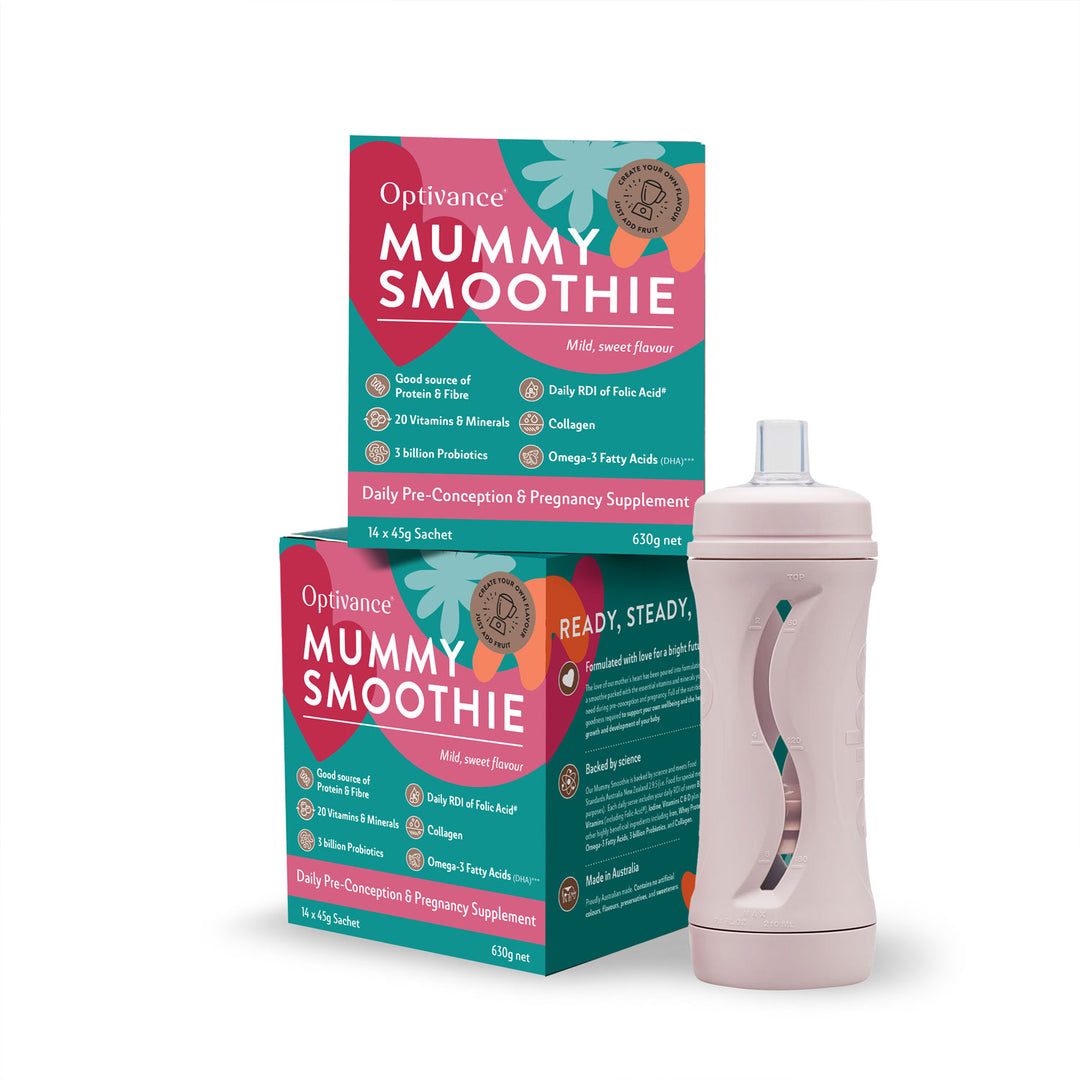 Mummy Smoothie for Pre-Conception & Pregnancy + Subo Bottle Bundle