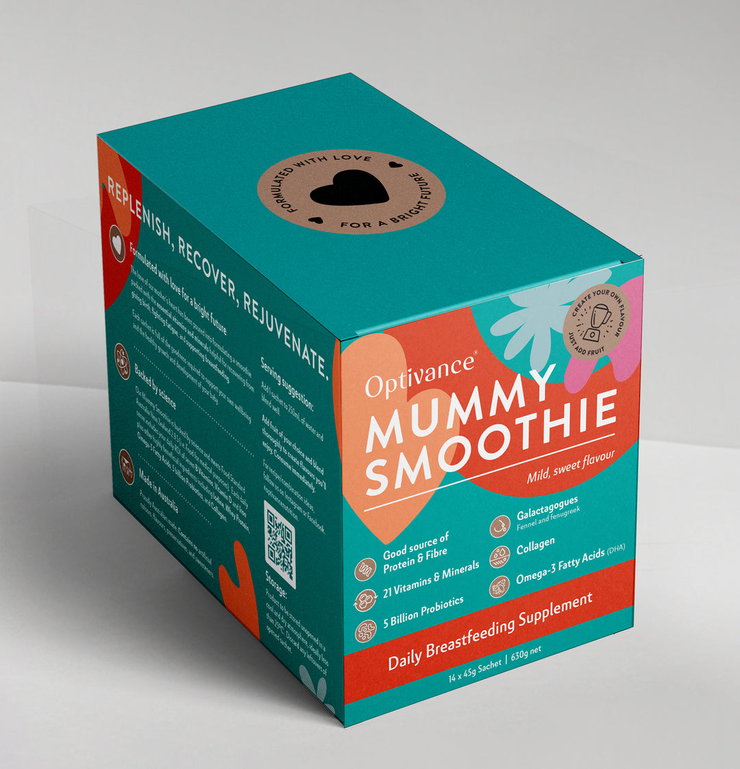 Mummy Smoothie Daily Breastfeeding Supplement box